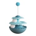 thumbnail image 1 of Cat Inverted-stand Toy with Spring Plush Ball Pet Toy Weighted Base 360-degree Smooth Rotation Cat Activity Toy for Indoor, 1 of 8