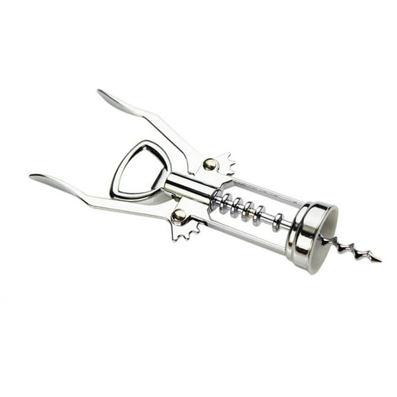 Guozer Stainless Steel Wine Bottle Opener Metal Wine Corkscrew Beer Cap Opener For Restaurant,Bar And Home