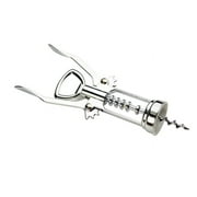 Moocorvic Stainless Steel Wing Corkscrew Wine Opener, Waiters Corkscrew Cork and Beer Cap Bottles Opener Remover, Used in Kitchen Restaurant Chateau and Bars