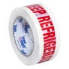 Tape Logic® Pre-Printed Carton Sealing Tape, "Keep Refrigerated", 2" x 110 Yd., Red/White, Case Of 36