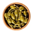 thumbnail image 5 of Sanniti Spanish Caperberries in Vinegar and Salt Brine, Pickled Gourmet Condiment, 33.5 oz, 5 of 5