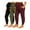 Black/Military Green/Wine Red, variant on Three-Piece Set Women Pregnant Women High Waist Support Side Pocket Bunched feet Yoga Maternity Pants