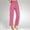Pink, variant on Fsahion Plus Size Casual Sweatpants for Womens High Waist Cropped Pants Gradient Summer Beach Pants Crop Wide Leg Pants Loose Yoga With Pockets Up to 65% off!