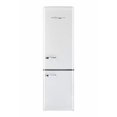 thumbnail image 1 of Classic Retro 9 cu. ft. Electric Bottom Freezer Refrigerator with Wine Rack in Marshmallow White, 1 of 1