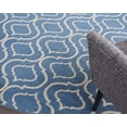 thumbnail image 6 of Nourison Jubilant Modern Moroccan Blue 8' x ROUND Area Rug, (8' Round), 6 of 8