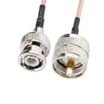 thumbnail image 3 of Conector JXRF BNC macho a conector hembra SO239 PL259 UHF Cable coaxial RG316, 3 of 4