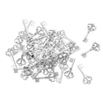 thumbnail image 2 of Abalorio de Llaves Macarena Colgantes Pequeños de Metal Estilo Vintage Plata Antigua 100pz, 2 of 8