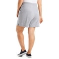 thumbnail image 6 of Just My Size Women's Plus Size Athleisure Jersey Pocket Short, 6 of 6