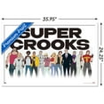 thumbnail image 3 of Netflix Super Crooks - Lineup Wall Poster, 22.375" x 34" Framed, 3 of 6