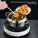 thumbnail image 5 of Naiovety Olla Japonesa para Freír con Termómetro y Tapa 304 Acero Inoxidable Cocina Tempura Sartén 20 24 cm KC0405 Electrodomésticos Grad-20cm, 5 of 6