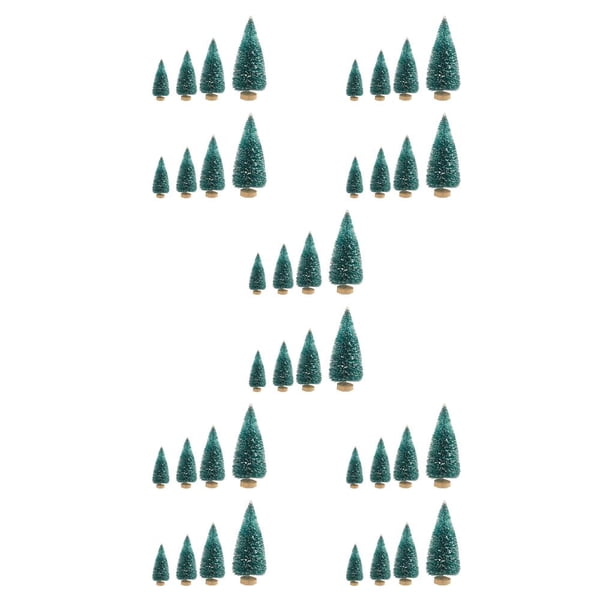 Matsuzay Mini árbol de pino navideño de de 8 piezas con base de para el hogar navideño Type2 NO2 Matsuzay CBP148632