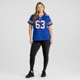 thumbnail image 6 of Women's Nike Kevin Jarvis  Royal Buffalo Bills Team Game Jersey, 6 of 7