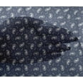 thumbnail image 4 of oneOone Viscose Chiffon Fabric Dot & Paisley Small Printed Fabric 1 Yard 42 Inch Wide, 4 of 4