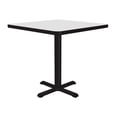 thumbnail image 3 of Correll Bxt24S-36 Cafe and Breakroom Tables - Square - White, 3 of 5
