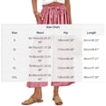 thumbnail image 6 of Wide Leg Plaid Pants with Pockets Women High Waist Drawstring Fashion Casual Trousers Versatile Comfy Pants, 6 of 6