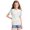 #A03-Purple Pink, variant on Abcomgle Girls Shirts 10-12 Summer Short Sleeve Tshirt Floral Print Tshirts Toddler Dressy Crewneck Cotton Toddler Tops Girls,Beige,7-8Years