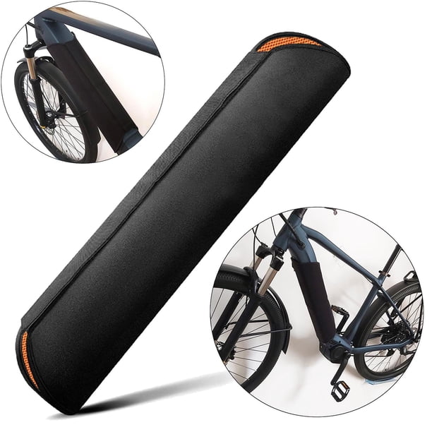 Cubierta de batería Macarena para bicicleta eléctrica color negro