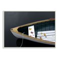 thumbnail image 1 of The Stupell Home Decor Collection Bow of Wooden Boat with Fallen Leaves Wood Wall Art, 1 of 5