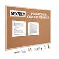 thumbnail image 2 of 50x70cm Pizarrón De Corcho Tableros Kit Board Bulletin, 2 of 4