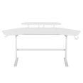 thumbnail image 6 of Techni Sport TS911D Gaming Desk with Shelves & Accessory Holder, White, 6 of 14