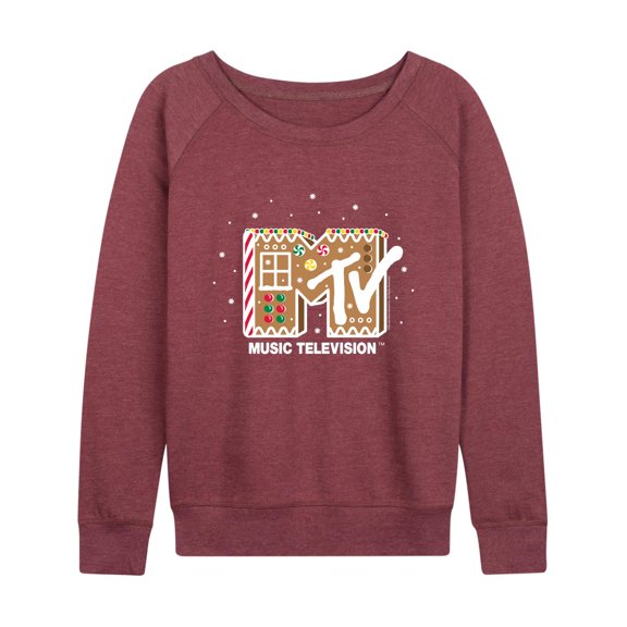 MTV - MTV Logo - Women's Lightweight French Terry Long Sleeve Shirt