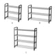 thumbnail image 4 of Estante para zapatos Organizador de estante para almacenamiento de zapatos de múltiples capas Soporte de acero de metal para el hogar, 3 capas largas Methold HA003465-02, 4 of 7