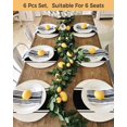 thumbnail image 4 of 13 Inch Round Placemats Set of 4, Black Vintage Non Slip Heat Insulation PP Table Mats, Geometric Stripes Simple Lines Washable Place Mats for Kitchen Dining Party Table Decor, 4 of 7