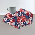 thumbnail image 6 of KLL American Stars2 Ultra Absorbent & Soft Hand Towels for Bath, Hand, Face, Gym and Spa-27.5x16in, 6 of 7