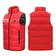 thumbnail image 4 of Jalioing Heated Vest for Women Cold Weather 4 Heating Zone Thermal Jacket USB Recharging Warm Vest Winter Clothes, 4 of 7