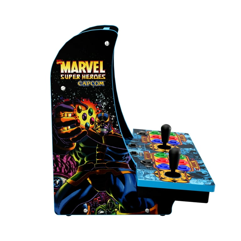 その他 Arcade1Up Marvel Super Heroes Arcade1UP Marvel Superheroes 2-Player Mini Video Machine
