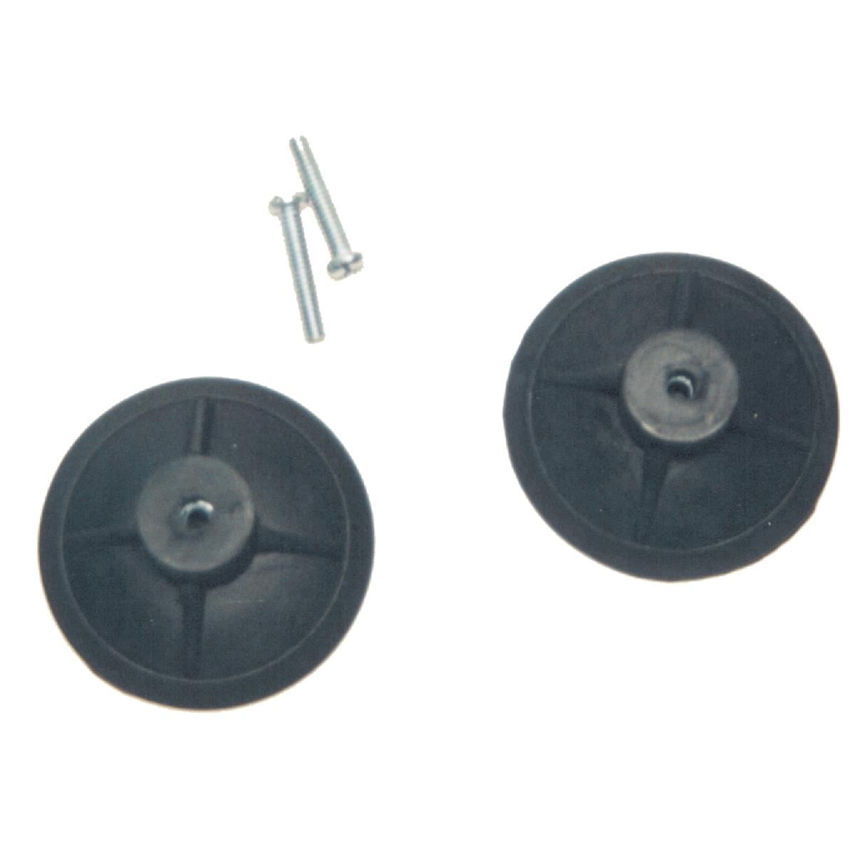 Erickson 3 In. Black Roof Rack Suction Cup (2Pack) 01704