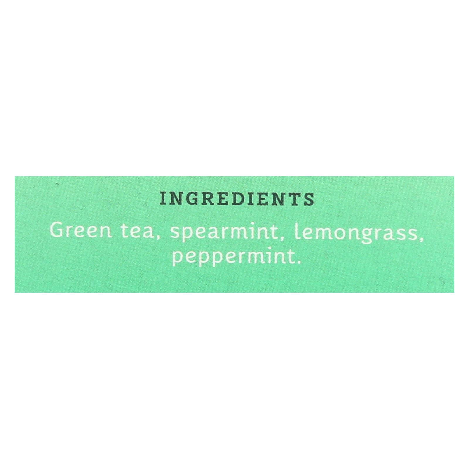 Stash Tea Green Tea - Moroccan Mint - Case of 6 - 20 Bags