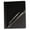 Black, variant on Clear Front Report Cover Tang Fasteners Letter Size Black 25/Box