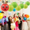 thumbnail image 4 of Caterpillar Paper Lanterns Ceiling Hanging Lantern Decoration with Eyes Mouth for School Classroom Birthday Party Decor, 4 of 8