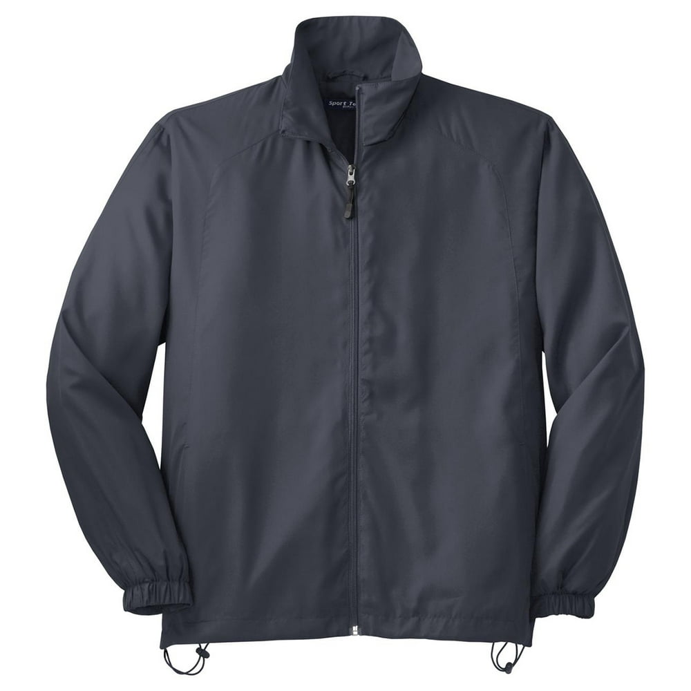 SportTek SportTek Men's Lightweight FullZip WarmUp Wind Jacket