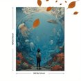 thumbnail image 3 of Surreal Ocean Dream Canvas Painting Wall Art for Living Room Bedroom Office Cafe Study Room Home Decor, 3 of 8