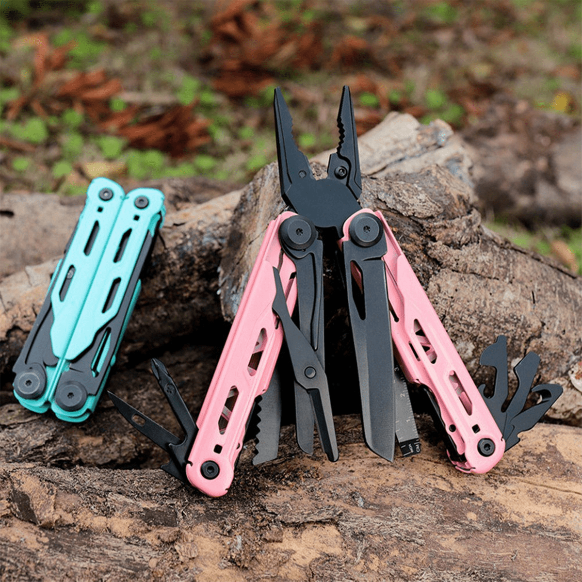 Multi-Function Tool Folding Pliers Needle-Nosed Pliers Multi-Function Small Pliers Outdoor Emergency Survival Gadgets B