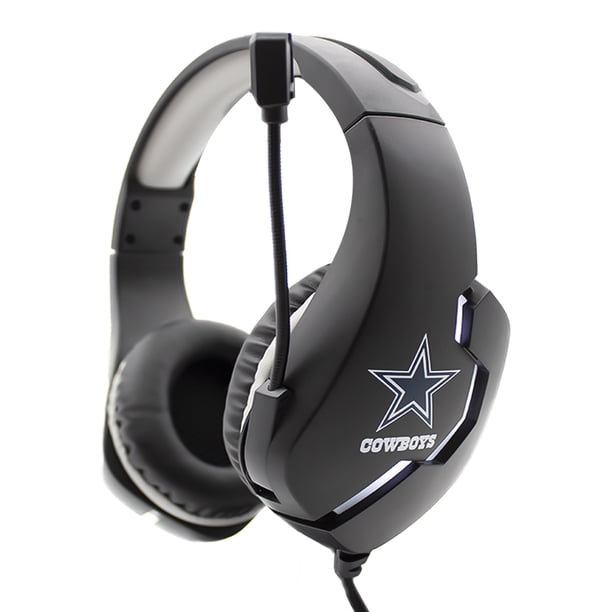Audifono gamer NFL Dallas Cowboys con luz led 100% original