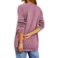 thumbnail image 3 of TWZH Women Helpful Empathic Calm Reliable Friendly Print Shirt with Pockets, 3 of 6