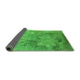 thumbnail image 2 of Ahgly Company Indoor Round Oriental Green Industrial Area Rugs, 7' Round, 2 of 4