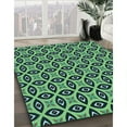 thumbnail image 2 of Ahgly Company Indoor Square Patterned Stoplight Go Green Area Rugs, 8' Square, 2 of 6