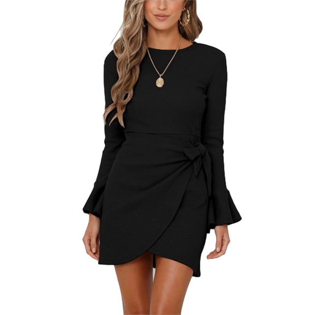 Vestido De Encaje Con Volantes,Vestido De Mujer Vestido De Cuello Redondo Vestido De Mujer Vestido De Cuello Redondo Máxima Confiabilidad