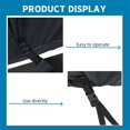 thumbnail image 6 of OTTULUR Black 17-19ft Boat Cover, Heavy Duty Boat Cover, Trailerable Boat Cover, Replacement for V-Hull,Tri-Hull, 6 of 7