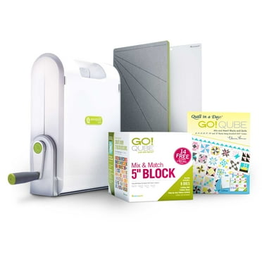 Ready. Set. Accuquilt GO! Ultimate Fabric Cutting System Boxed Set - 5" Block