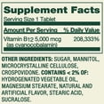 thumbnail image 3 of Spring Valley Fast-Dissolve Extra Strength Vitamin B12 Dietary Supplement Tablets for Metabolism Support, Mixed Berry, 5000 mcg, 45 Count, 3 of 12