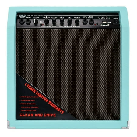 EMB 500 Watts Bluetooth Guitar Amplifier Speaker Powerful Cabinet - SD USB AUX B Bundle
