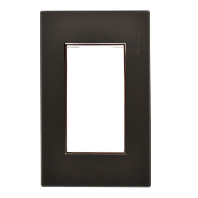 Placa Decorativa 3 Ventanas Estévez Omega Gris Oscuro 12.1X7