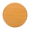 thumbnail image 1 of Taburete de madera con tapa redonda y asiento de madera, taburete de bar con asiento de madera, repuesto de taburete de madera., 1 of 7
