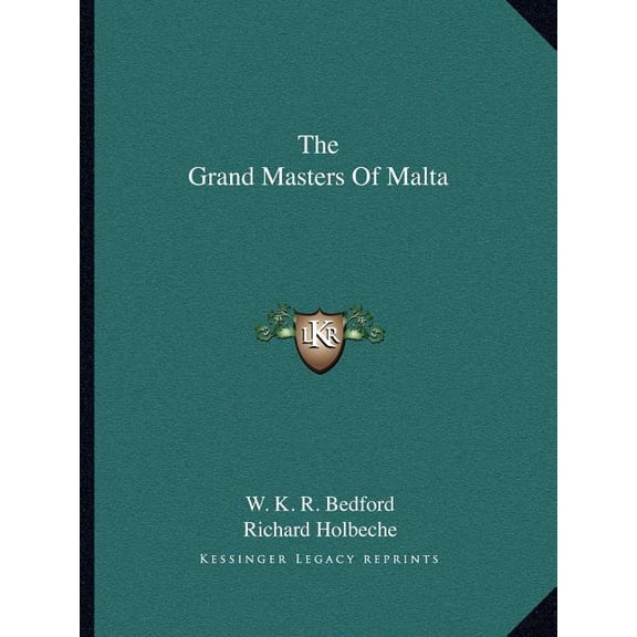 The Grand Masters Of Malta, (Paperback)