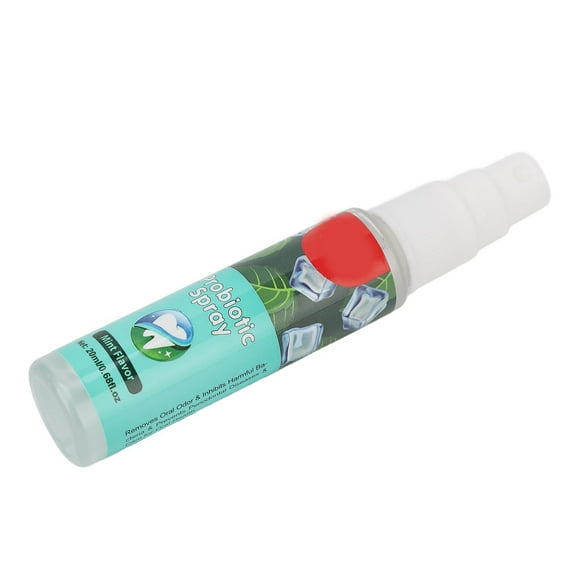 Spray oral tratamiento para el mal aliento de 20 ml alivia la boca seca ingredientes de menta refrescante ambientador bucal en aerosol para actividades sociales ANGGREK Otros